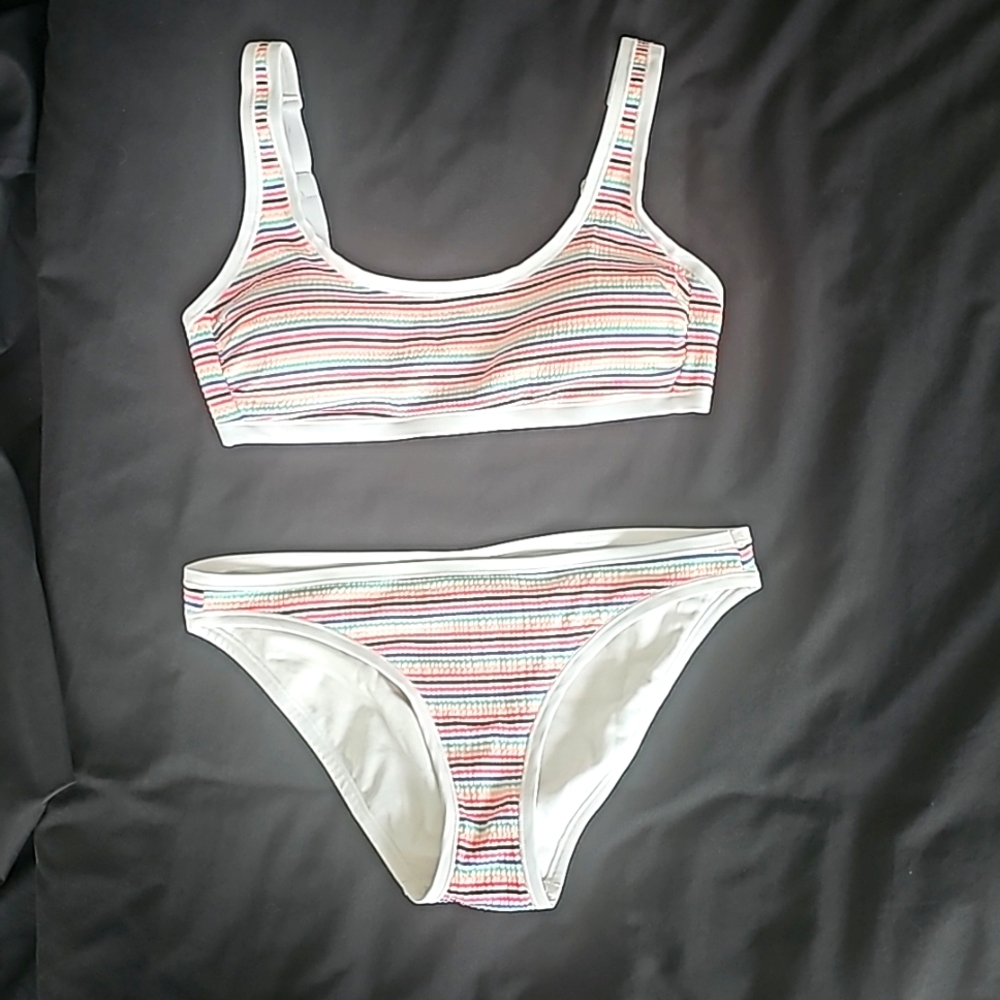 Multi colored bikini